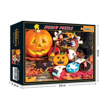 Helovinas Puzzle Žaidimas Suaugusiems vaikas smegenų Dėlionės, žaislų 1000 Gabalas Didelis, Švietimo Dėlionė Vaikams Įdomius Žaislus