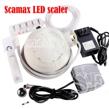 Dantų Piezo Ultragarso Scaler su Nuimamais LED handpiece JIS-5L Scamax LED
