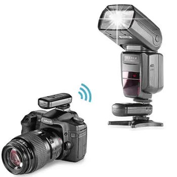 JINTU 3IN1 FC-16 kamera, Belaidė Blykstės/Studija IR Nuotolinio Sukelti C1 C3 fr Canon EOS 5DIV 5DIII 5DII 7DII 6DII 6D 7D 5D 90D Fotoaparatas
