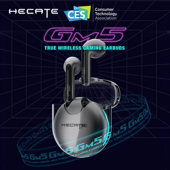 HECATE GM5 tws žaidimų ausinių Qualcomm aptX Bluetooth 5.2 low latency 40h Atkūrimo Laikas, tiesa, bevielės žaidimų ausinės pagal EDIFIER