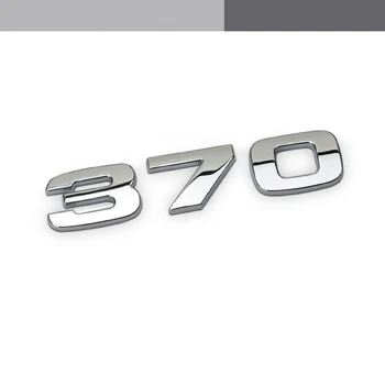 3D Metalo 370 AWD TURBO Auto Automobilių Lipdukas Logotipas Ženklelis Decal Honda Avancier Karūna Sutarimu Civic CRV Tinka HR-V Vezel Odyssey CRZ
