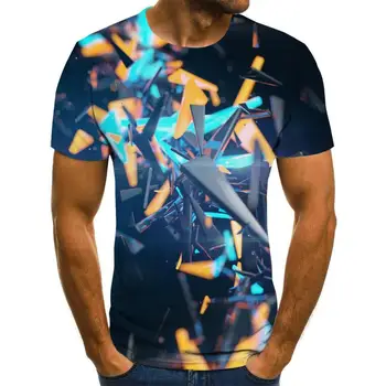 Naujas aukštos kokybės marškinėliai 2020 retų dalykų trumpas rankovės mados dizaino vyriški 3D gyvūnų spausdinti marškinėliai vasaros laisvalaikio T-shirt
