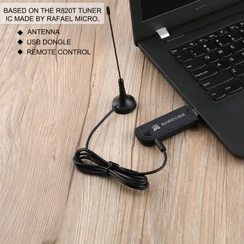 Mini Stiliaus USB RTL-SDR Nuotolinio valdymo Imtuvas Nustatyti pigių Programinės įrangos Apibrėžta Radijo Suderinamas su Dauguma SDR Programinės įrangos Paketai