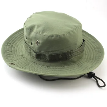 Lauko Vyrų Žvejybos, Medžioklės Skrybėlę Karinės Bucket Hat 