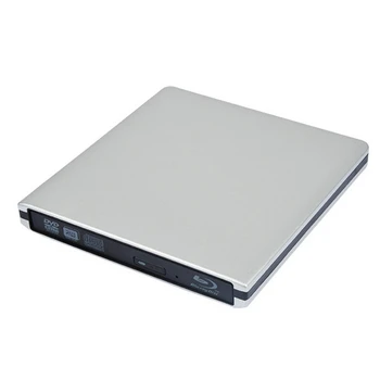 Išorės Blu-Ray DVD Drive 3D USB 3.0 Portable Bluray DVD CD Burner RW CD Eilės OS Windows 7 8 10 Linxus PC