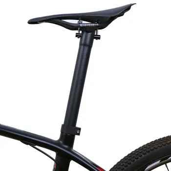 ELITA VIENĄ Pilną Anglies Seat post MTB/Road Bike nuo balnelio iškyšos 27.2 30.8 31.6 mm 3K matinis Dviračių Dalys