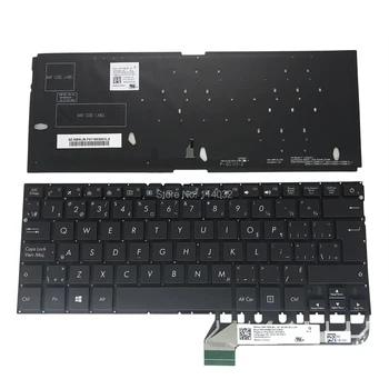 Pakeisti klaviatūras UX430 foninio apšvietimo klaviatūra ASUS zenbook UX430UQ PLG Kanados prancūzų juoda KB šviesos 0KNB0 2627CB00 Parduoti