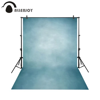 Allenjoy Sienos-dokumentai fonas mėlynas gryna spalva senas meistras popieriaus tekstūra profesionalus patalpų photocall fone fotografija