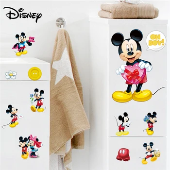 Disney Mickey Minnie Vaikų Kambario, Miegamojo Lipdukas Vandeniui Nuimamas Lipdukas