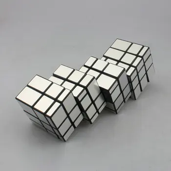 Nauja CubeTwist Veidrodis Bokštas #4 Cubo Magico Kelis Spalvos Lipdukas Pasukti Puzzle Švietimo Žaislas Dovana Žaislas Nemokamas Pristatymas