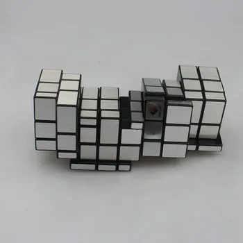 Nauja CubeTwist Veidrodis Bokštas #4 Cubo Magico Kelis Spalvos Lipdukas Pasukti Puzzle Švietimo Žaislas Dovana Žaislas Nemokamas Pristatymas
