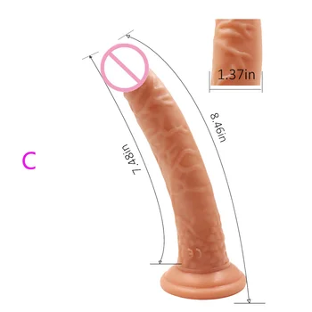 YUELV 6 Stiliaus Handfree siurbtukas Flexbile Dildo Realistiškas Penis Gaidys Analinis Kaištis Dildo 