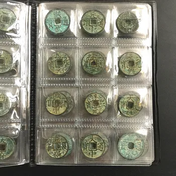 Originali senovės Kinijos vario monetas, skersmuo apie 23 mm, vienas rinkinys 120 vienetų,paprastas paketo versiją, Antikvariniai Kolekcijos