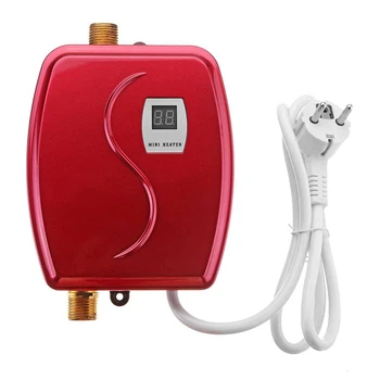 XY-FGD,3800W Mini Elektrinių Vandens šildytuvų, Momentinių Šildymo LED Ekranas, Elektrinis Karšto Vandens Šildytuvas Nuotėkio Apsauga Virtuvės ES Plug