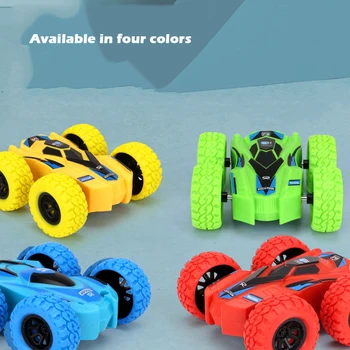 Naujas inercinės dvipusis kaskadininkų automobilių vaikų patenka žaislas automobilio modelį off-road transporto priemonė taksi savivartis ne nuotolinio valdymo žaislas automobilis