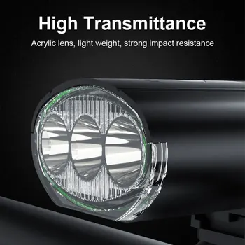 X-TIGRAS 1500 Liumenų Dviračio Lemputė USB Įkraunamas LED Žibintuvėlis Rainproof MTB Priekinis Žibintas priekinis žibintas, Kaip Galios Banko Dviračio Šviesos
