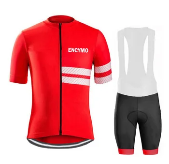 Dviračių jersey Vyrų stiliaus trumpomis rankovėmis, dviračių drabužiai, sportinė apranga, lauko mtb ciclismo dviratį drabužių nustatyti ENCYMO