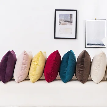 Velet Pagalvėlės kietos Juosmens pagalvės, Dekoratyvinės Pagalvėlės, Namų Dekoro Mesti Pagalvę Almofadas Decorativas Para Sofa-lova, kėdės pagalvėlės