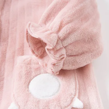 DBW15475 dave bella žiemos kūdikių unisex mados animacinių filmų spausdinti pižama naujagimiui apatiniai atsitiktinis sleepwear 2 vnt kostiumas