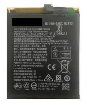 Ličio Li-Po 3,7 V 3400mAh Baterija HE362 