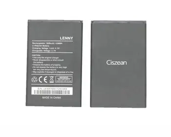 Ciszean 1x Naujas 3.7 V 1800mAh Pakeitimo lenny Baterija Wiko LENNY Batterie Bateria Batterij mobiliojo Telefono Baterijų