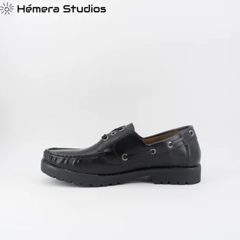 Hemera Studios mens batai Nautic suknelė bateliai Vyrai