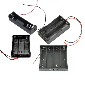 18650 Baterijos Laikiklis Laikymo Dėžutė Atveju 1/2/3/4 Skyriuje Plastiko Baterijos Atveju 18650 daugkartinio Įkrovimo Baterija 3.7 V 