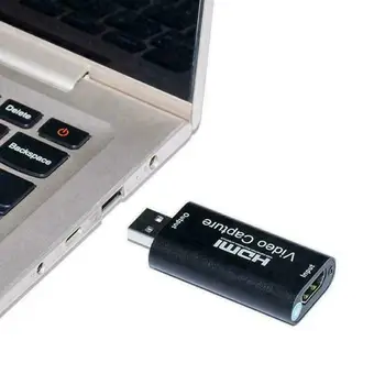 4K 1080P HDMI USB 2.0 HD Vaizdo Garso įrašymo Kortelės Standartas AWG26 Kabelis palaiko 
