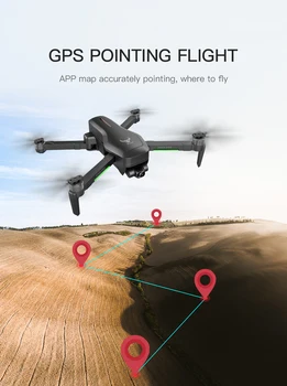 2020 Naujausias SG906 PRO 2 /SG906 PRO GPS Drone 4k HD mechaninė 3-Ašis gimbal kamera 5G wifi FPV Brushless Quadcopter VS L109 PRO