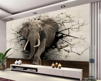 Beibehang 3d tapetai dramblys freskos TV sienos fone sienos kambarį, miegamąjį, TV foną, sienų tapetai, sienų ir 3 d