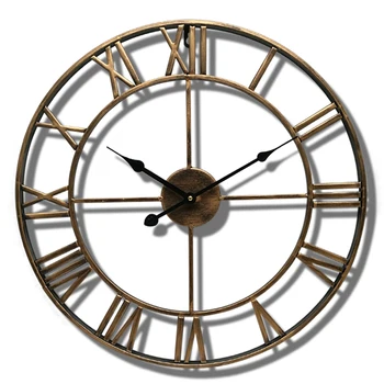 Europos Stiliaus Laikrodis Retro Laikrodis Kūrybos Namų Puošybai Sieninis Laikrodis Dideli Laikrodžiai Kambarį Europos Stiliaus Geležinės Sienos Žiūrėti