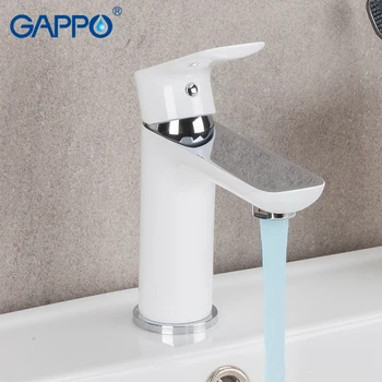 GAPPO baseino, maišytuvas, balta vonios baseino maišytuvas bakstelėkite krioklys, maišytuvas vonios čiaupų torneira para banheiro plovimo vonios maišytuvas baseino