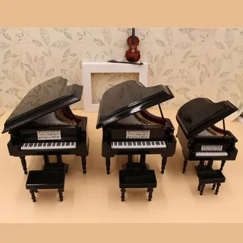 Mini Piano Modelis Mini Piano Muzikos Instrumentas, Papuošalai Ekranas