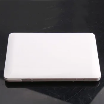 MirrorBook Oro Baltas Mini Romanas Makiažas MirrorBook Oro Veidrodis Apple MacBook Formos 88