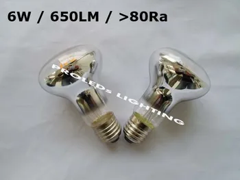 PRODEM nauja 120V 220V 230V 240V 6W R63 led spot light Bombilla LED luminaria A60 650lm E27 = 60W kaitrines lemputes