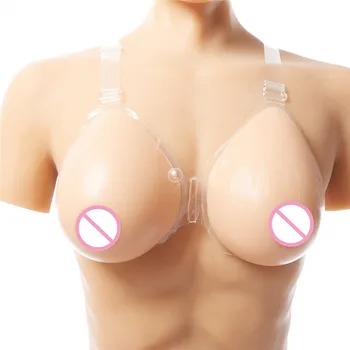 Dirbtinis Silikoninių Krūtų Formos 500g/Pora Tikroviškos Soft Fake Boobs Crossdresser Transseksualų Karalienė Transvestitas Krūties Liemenėlė