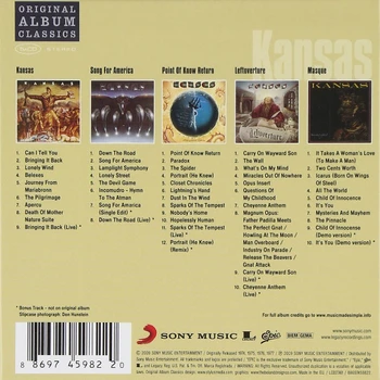 Kanzasas / Pradinis Albumo Klasika (5CD)