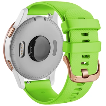 Sporto Minkšto Silikono Pakeitimo Watchband Garmin Vivoactive 4S/Venu/Pirmtakas 245 645 Garmin Vivomove HR Vivomove 3 3