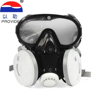 9600A dulkių, dujų kaukė aukštos kokybės Anti-rūko Visą veido respiratorių Purškimo dažai dūmų Sintezė apsaugine kauke