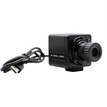 CS kalno 4mm 6mm 8mm 12mm 16mm 8MP Sony IMX179 Webcam uv-C OTG 8 Megapikselių Langelį Atveju, USB Kamera, skirta 