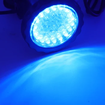 12V LED Povandeninis RGB Šviesos Lempos IP68 Vandeniui Plaukimas Baseinas, Sodas, Fontanai, Tvenkinys, Vandens Žuvų Bakas Akvariumas Apšvietimas Dekoras