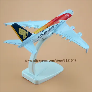 Oro Singapore Airlines Raudona A380 