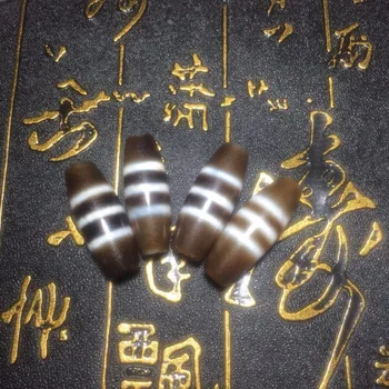 Arsun Papuošalai Fengshui Ji 10mmx28mm Viena Juosta Vaistininkui Tibeto Mistinio DYI Akmens Dzi Karoliukai Amuletas prarasti beadsFree pristatymas