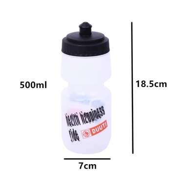 Sportas Mtb Kelių Dviratį butelis Dviračiais, Dviračių Waterbottle Veikia 500 ml Buteliai LDPE Tvirtos Sveikatos Anti-slip Ciklo Priedai
