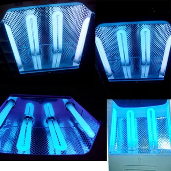 UV Epoksidinės Dervos Žavesio UV Lempa 4pcs 9W Lemputės Karšto Naujas Profesionalios Elektroninės Pakeisti Vamzdžiai, Džiovinimas 