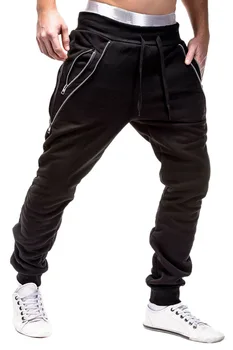 Rudenį Vyrų Kelnės Hip-Hop Haremas Jogger 2020 Naujos Vyriškos Laisvalaikio Kelnės Fitness Mens Kietosios Multi-pocket Sweatpants Kultūrizmo sporto Salėse