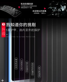 2vnt/Daug Carkoci Prekės Trigubas Sustiprintas 2.5 D Grūdintas Stiklas Filmo Pasaulinė Versija Xiaomi Redmi 5 Pastaba Pro 5.99