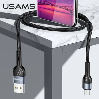 USAMS Micro USB Laidas, Baterija Samsung Redmi Xiaomi 