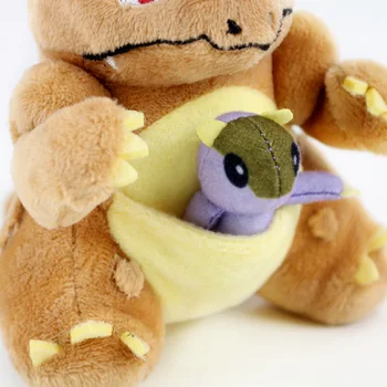 Anime Augintiniai Pliušinis Žaislas Gyarados Kangaskhan Dragon Dinozauras, Minkšti Kimštiniai Lėlės Vaikams