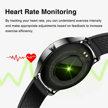 LIGE Naujas Smart watch Vyrų vandeniui 1.3 Pilnas touch screen Sporto Smart watch Moterų širdies ritmo Fitness tracker Vyrų Smart žiūrėti